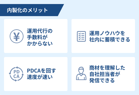 リスクを抑えたスムーズな内製化移行