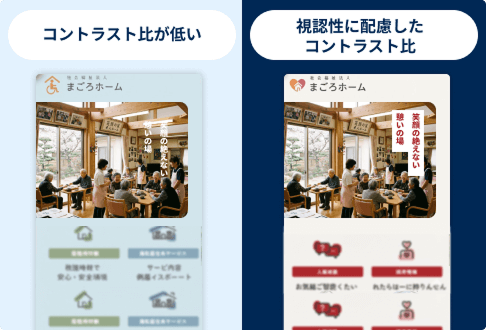 ターゲット層に響くLP改善サポート