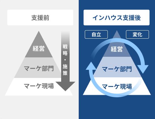 マーケティング部門の組織力強化