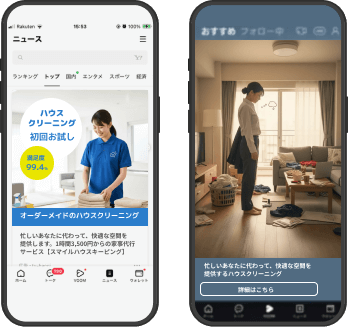 ハウスクリーニング